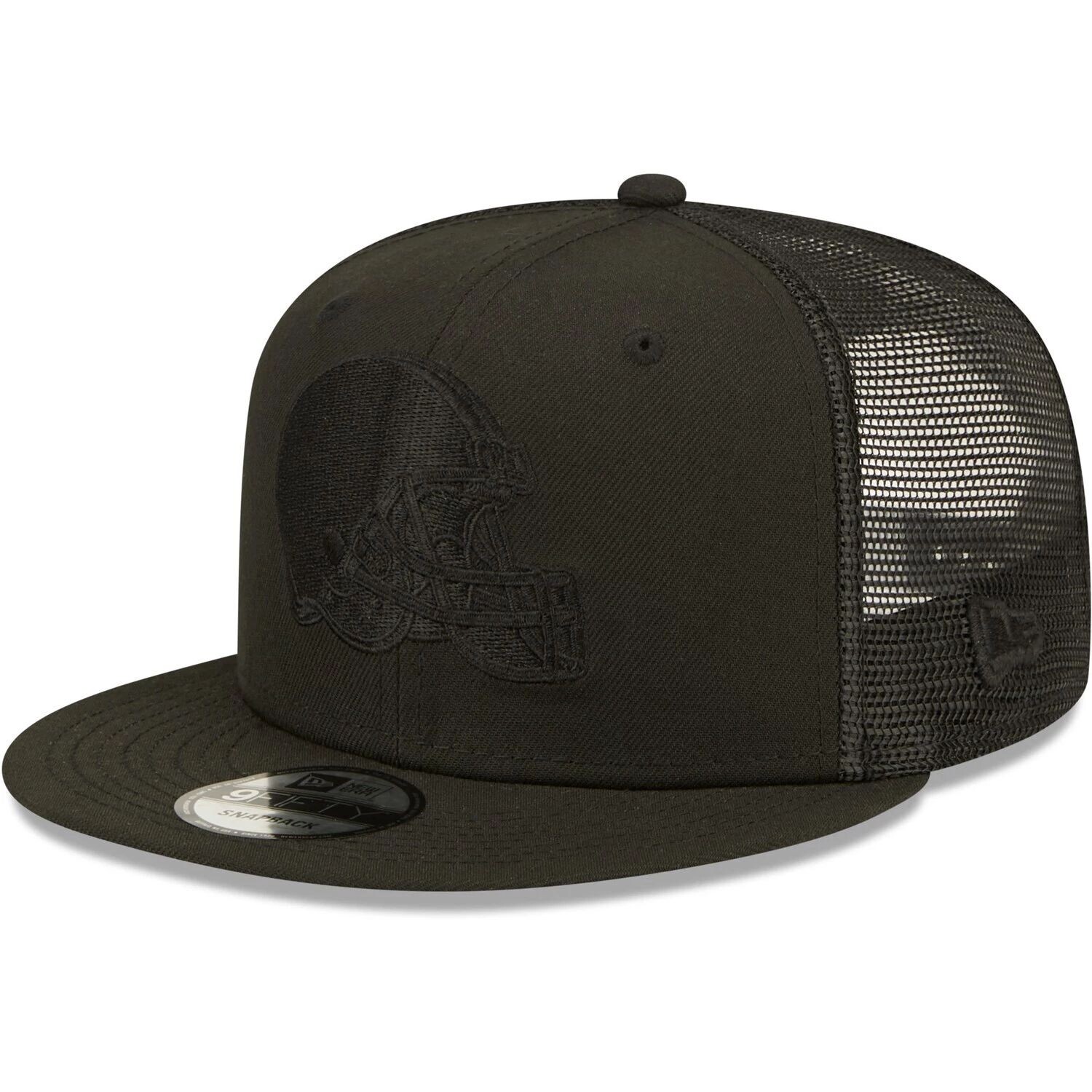 

Мужская черная кепка New Era Cleveland Browns Classic 9FIFTY Trucker Snapback