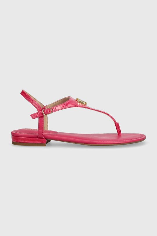 

Кожаные сандалии Ellington Lauren Ralph Lauren, розовый