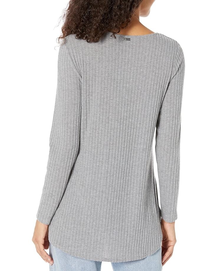 

Свитер Calvin Klein Rib Tunic with Round Hem, цвет Heather Granite
