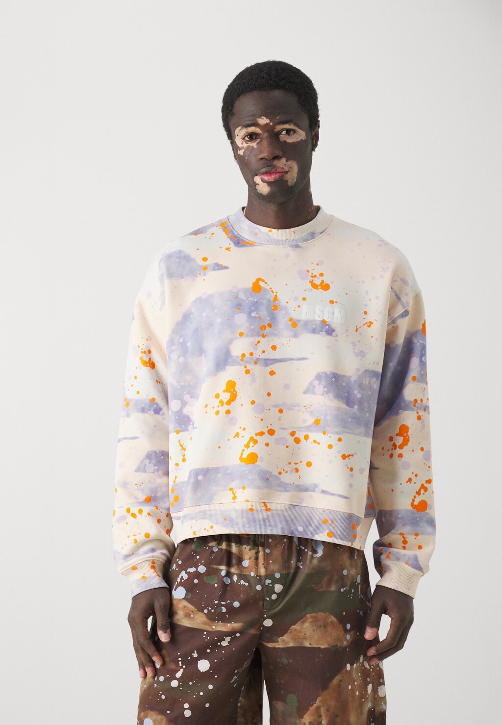 

Толстовка MSGM, цвет violet