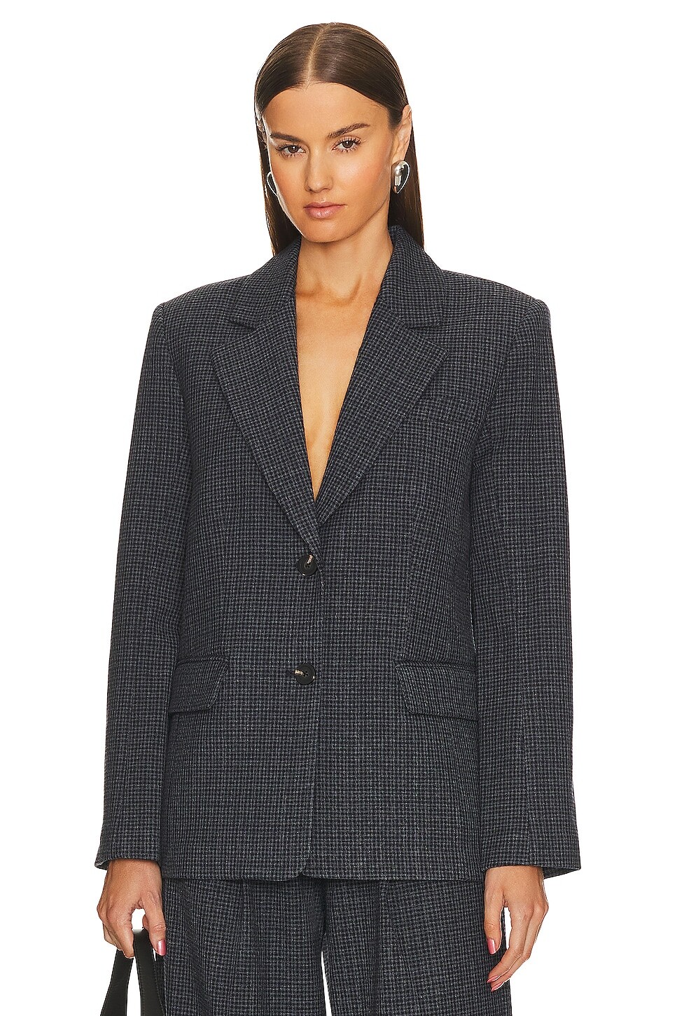 

Пиджак L'Academie The Oversized Plaid, цвет Dark Grey