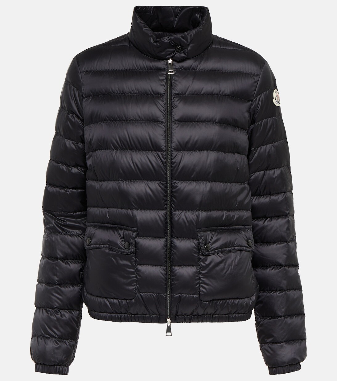 

Стеганый пуховик Lans MONCLER, черный