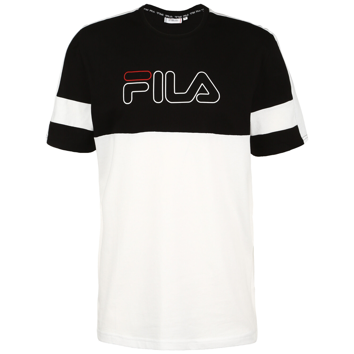 

Футболка Fila Jadon Blocked Tape, белый