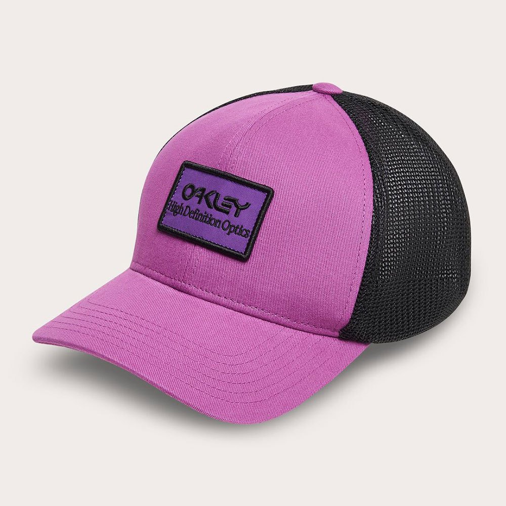 Бейсболка Oakley B1B HDO Patch Trucker, фиолетовый
