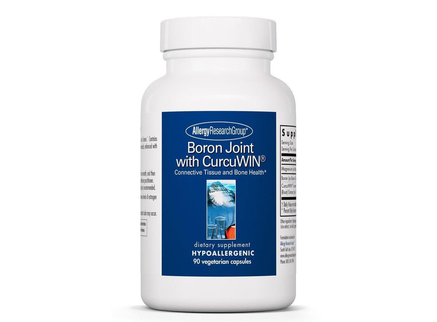

Allergy Research Group, Boron Joint с CurcuWIN, 90 вегетарианских капсул ARG