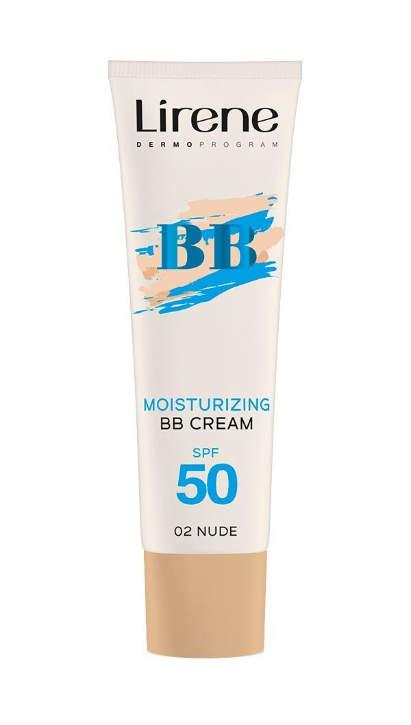 

ВВ крем для лица Lirene BB SPF50, 02 Nude