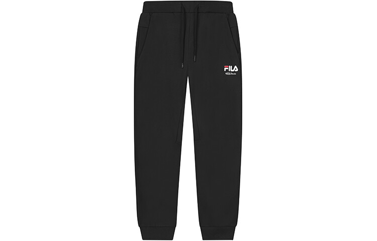 

Трикотажные спортивные штаны мужские, цвет черный как смоль Fila, черный