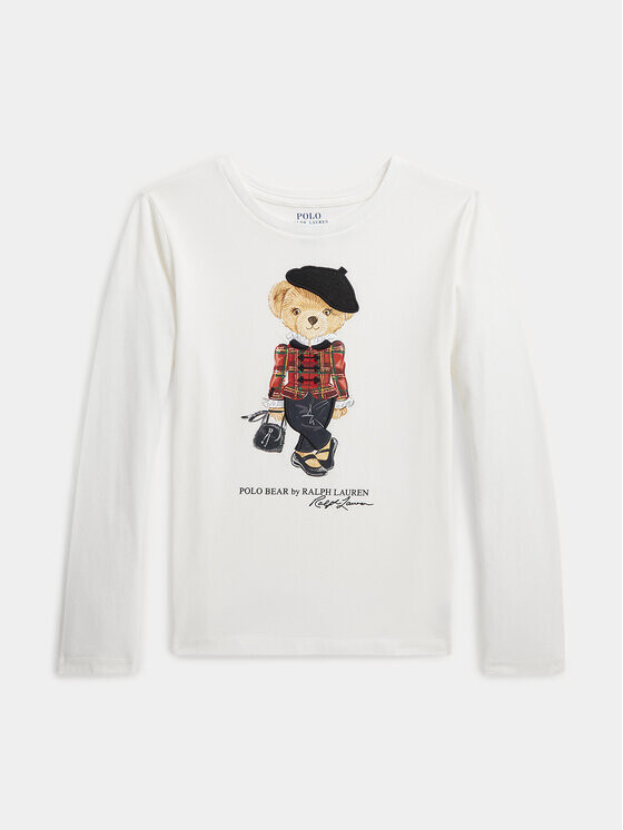 

Блуза стандартного кроя Polo Ralph Lauren, белый