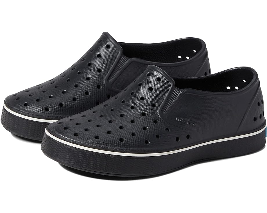 Кроссовки Native Shoes Miles Slip-On Sneakers, цвет Jiffy Black/Jiffy Black