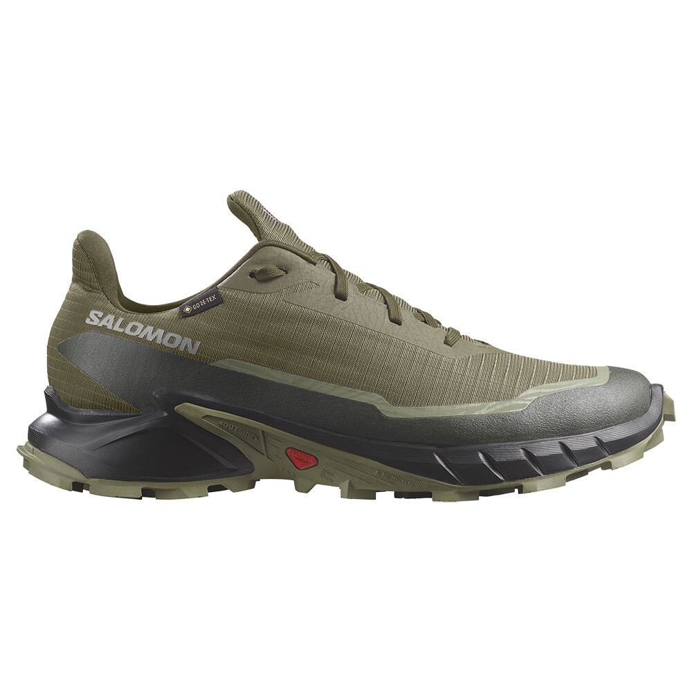 

Кроссовки Salomon Alphacross 5 Goretex Trail, зеленый, Зеленый;серый