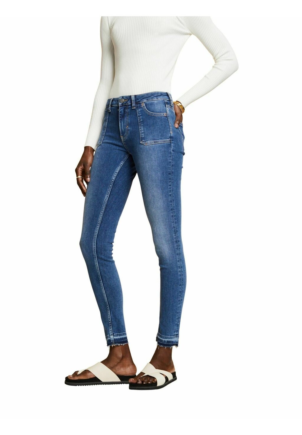 

Джинсы Skinny Fit Esprit, синий