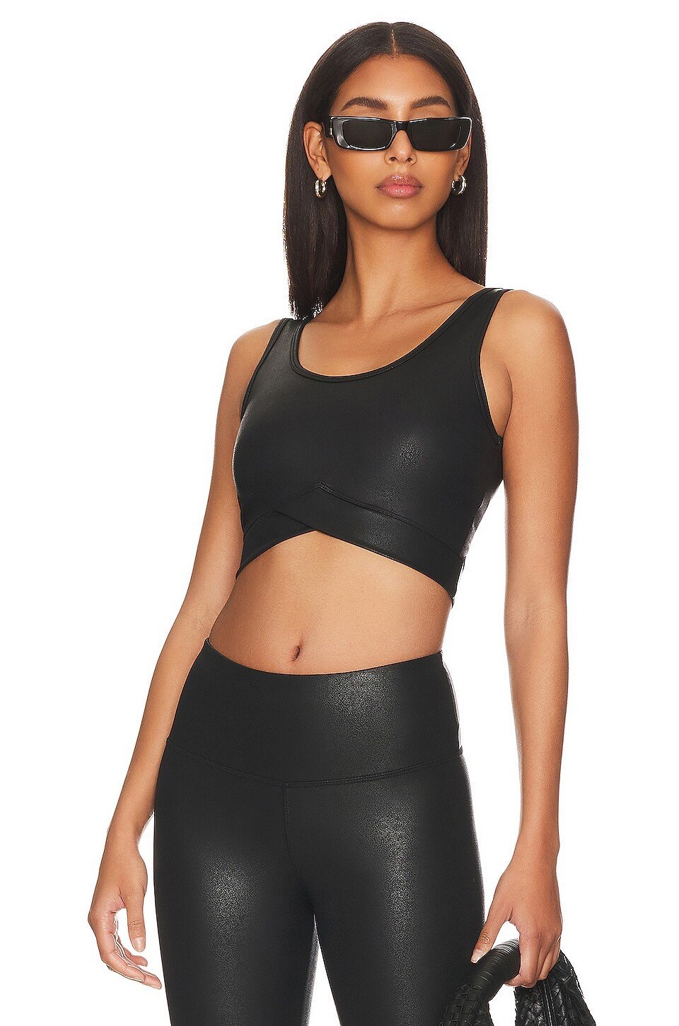 

Топ STRUT-THIS Maddox Crop, цвет Leather