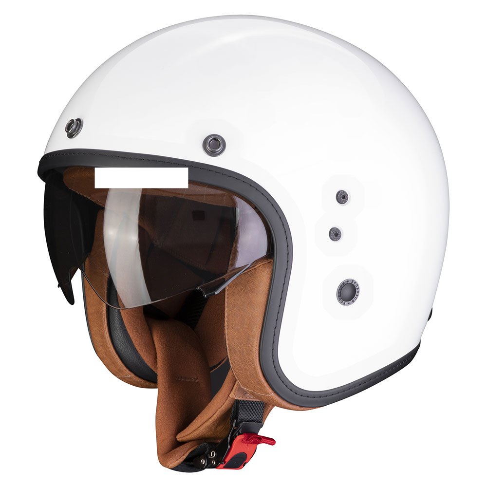Открытый шлем Scorpion Belfast Evo Luxe, белый