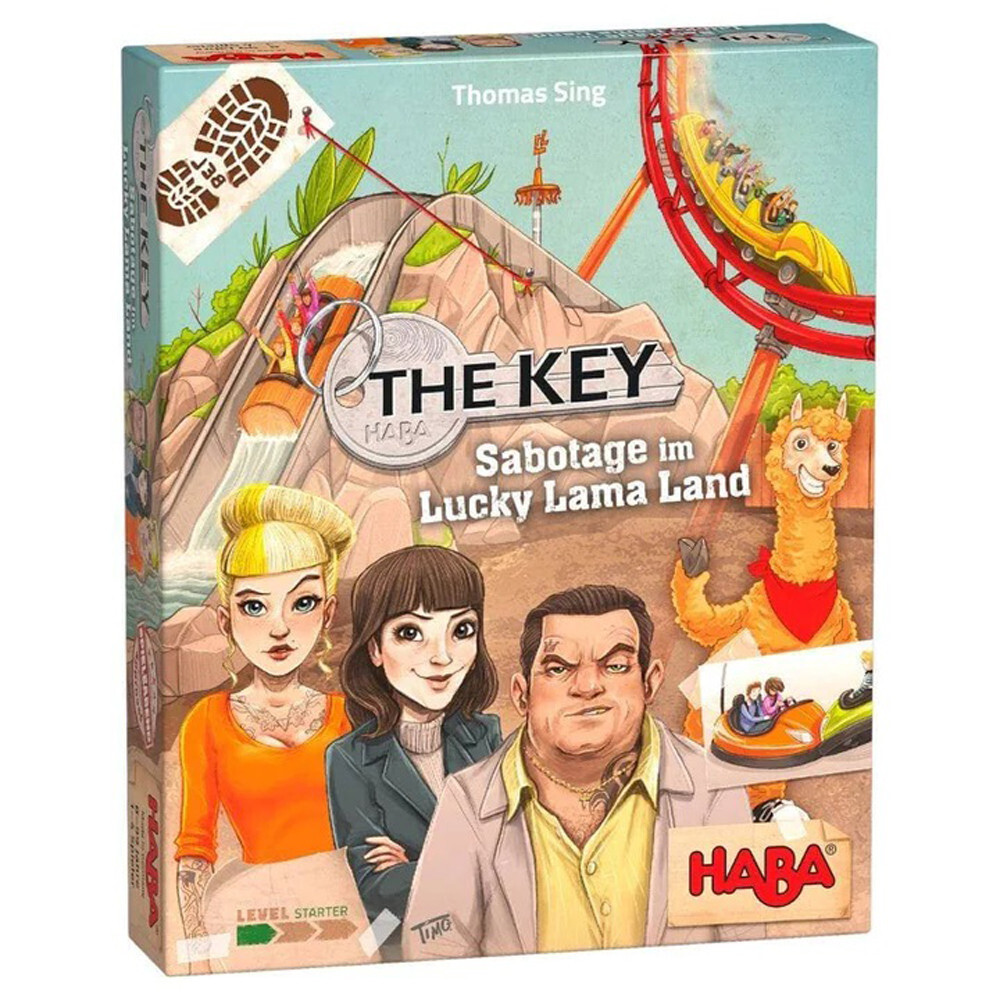 

Настольная игра HABA The Key: Sabotage at Lucky Llama Land