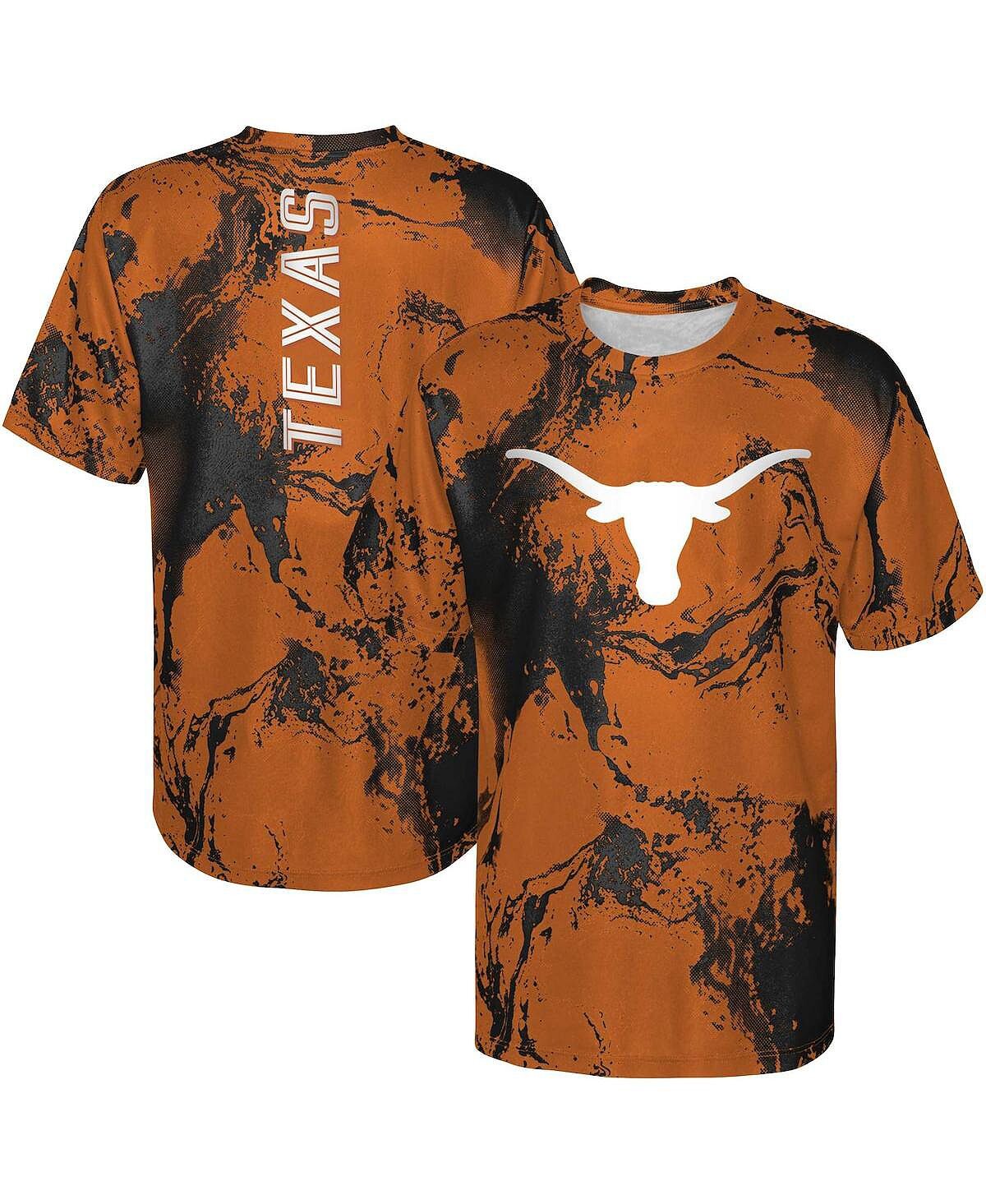 

Футболка Big Boys Burnt Orange Texas Longhorns In The Mix Outerstuff