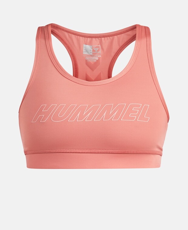 

Спортивный бюстгальтер Hummel, античный розовый