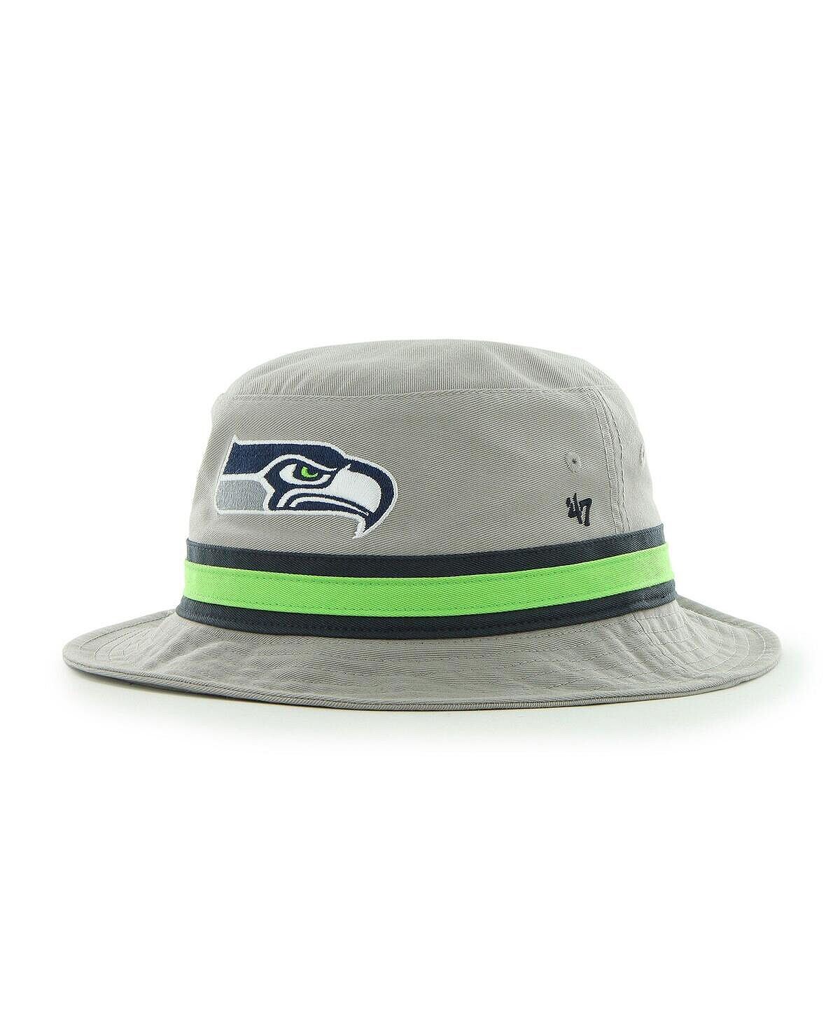 

Мужская серая панама в полоску Seattle Seahawks '47 Brand