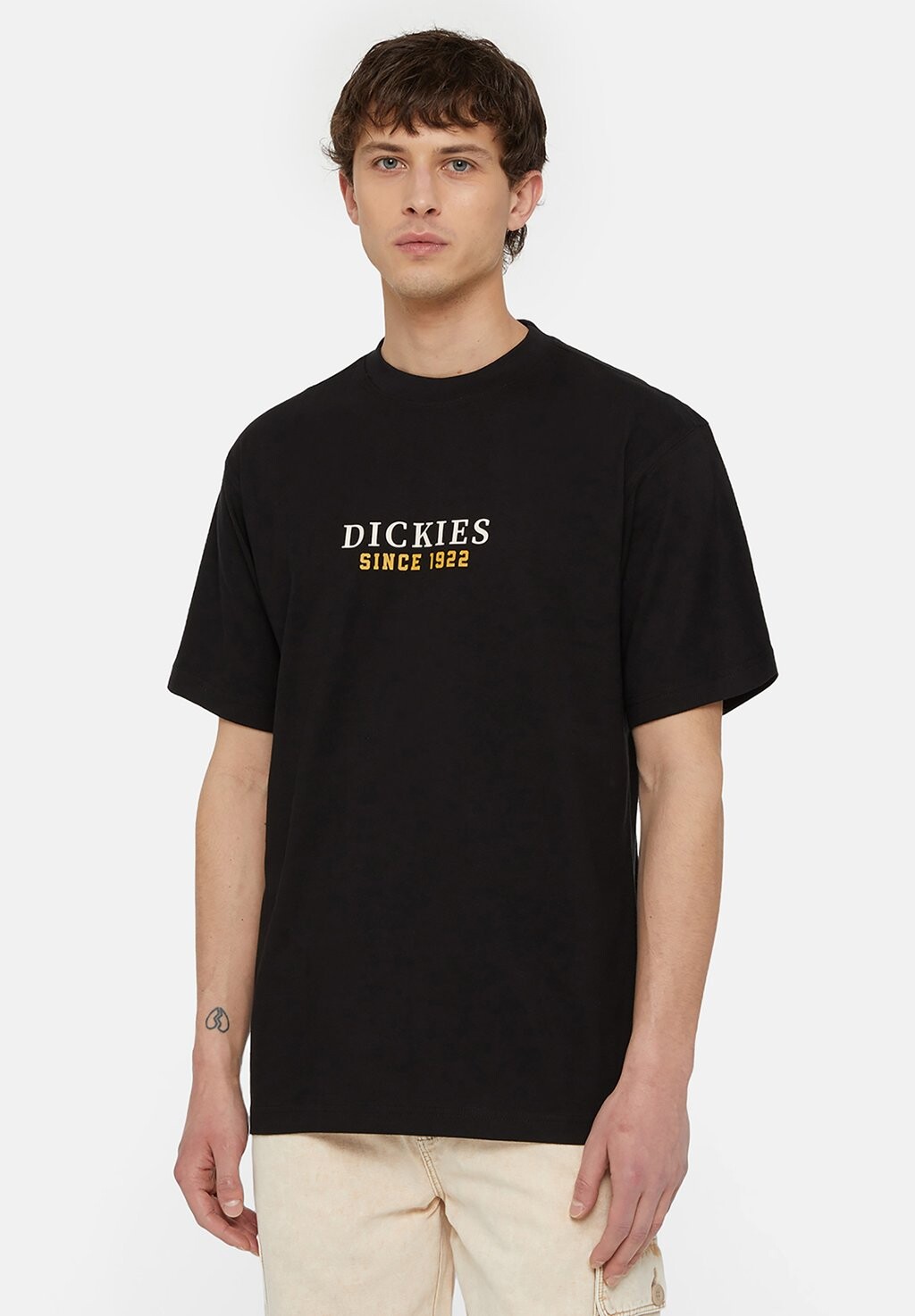 

Футболка с принтом Park Tee Dickies, цвет blk tangerine