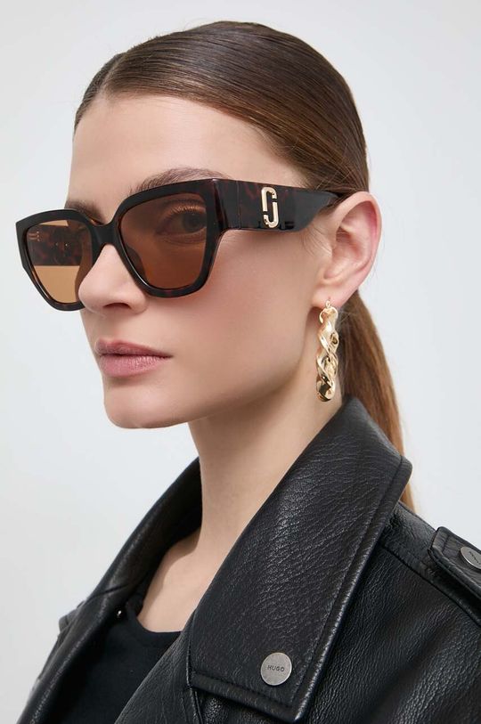 Солнечные очки Marc Jacobs, коричневый солнцезащитные очки marc jacobs mj 1052 s 05l ha 51