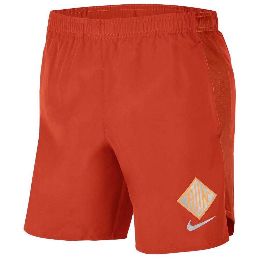 

Брюки Nike Challenger Wild Run Short, оранжевый