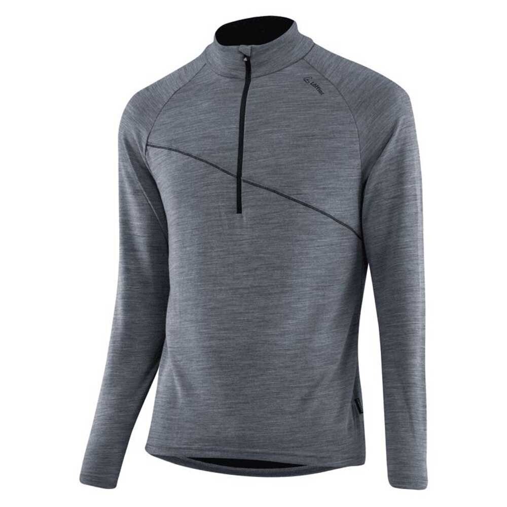 

Базовый слой с длинным рукавом Loeffler Transtex Merino, серый