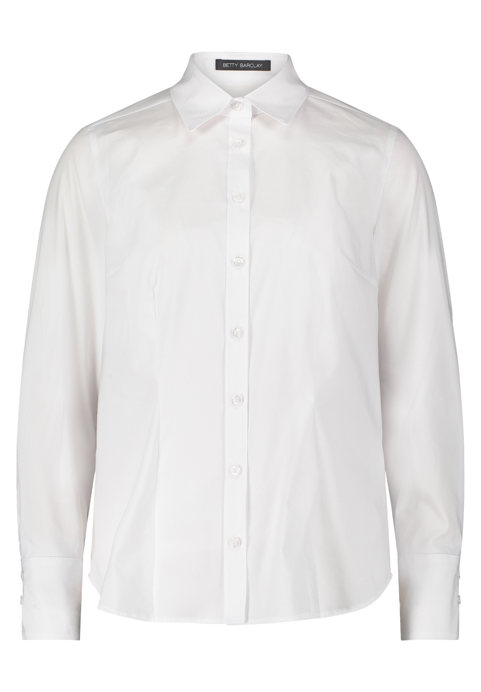 Блуза Betty Barclay Hemd mit Kragen, белый