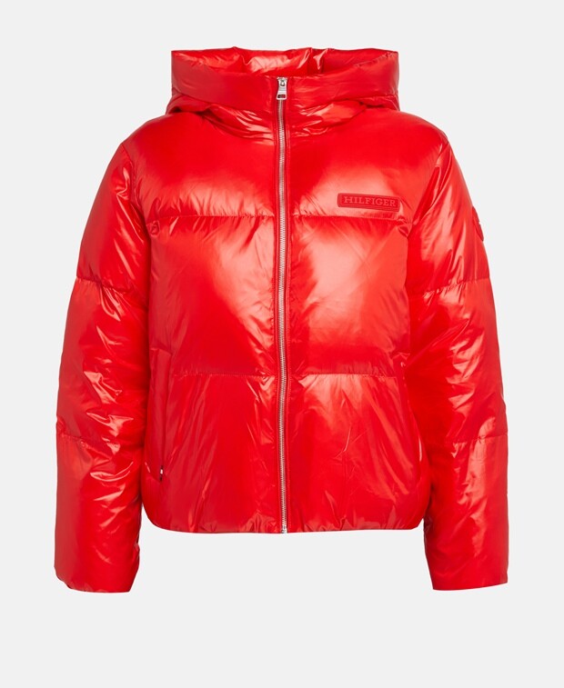 

Пуховик Tommy Hilfiger, красный