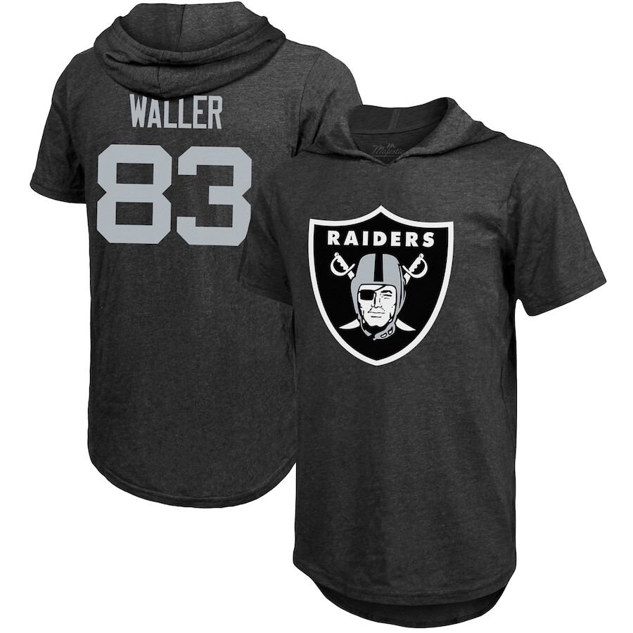 

Футболка с именем и номером Majestic Threads Las Vegas Raiders, черный