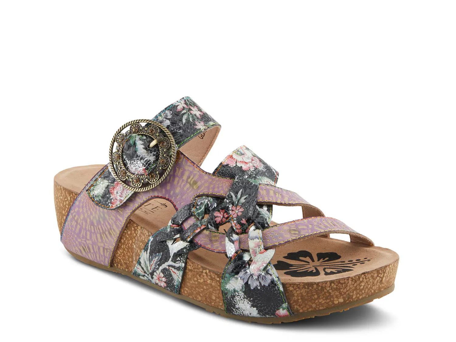 

Сандалии Brady Wedge Sandal L'Artiste By Spring Step, фиолетовый