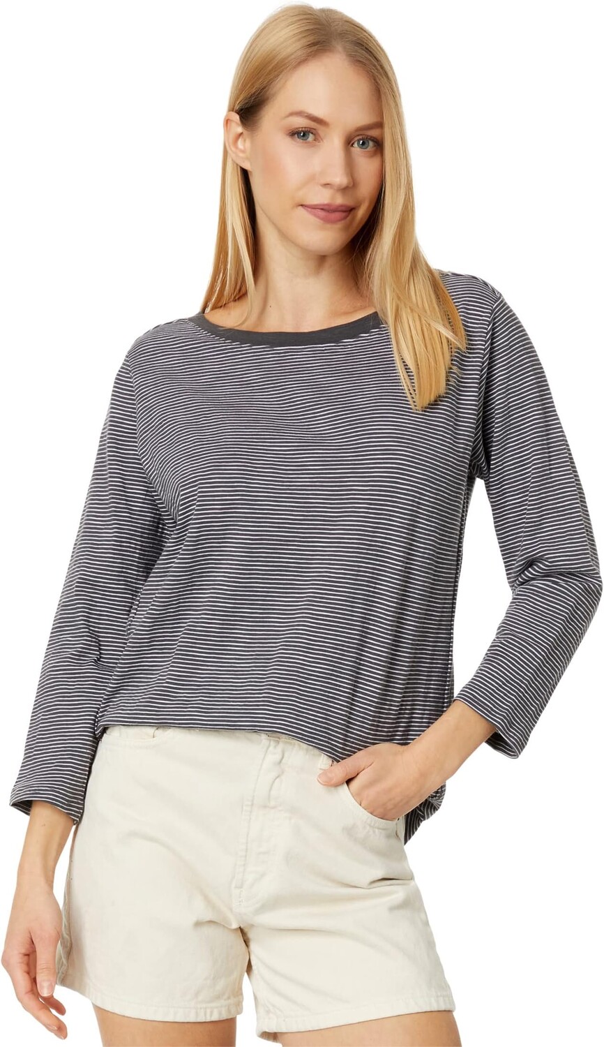 

Легкий вырез 3/4 PACT, цвет Small Stripe
