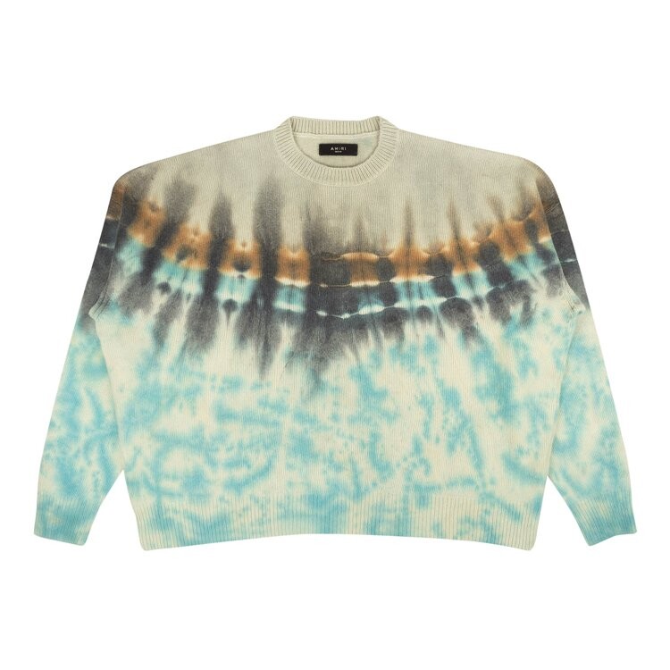 

Свитер Amiri Tie Dye Knit Crewneck 'Blue', синий