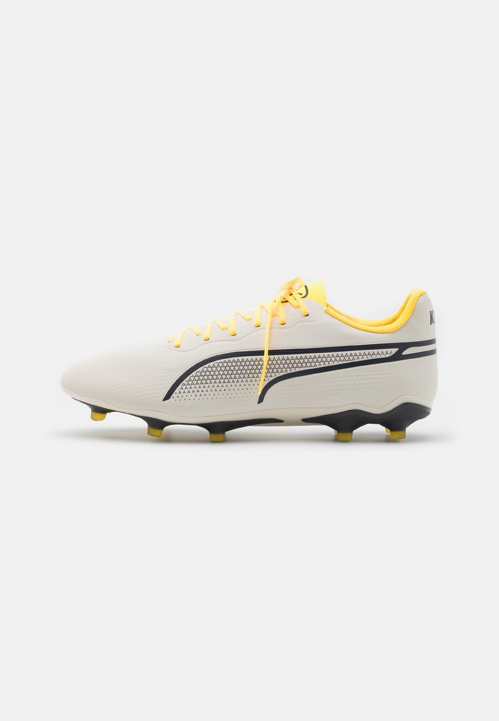 

Кроссовки для мини-футбола с шипами King Pro Fg/Ag Puma, цвет alpine snow/asphalt/yellow blaze