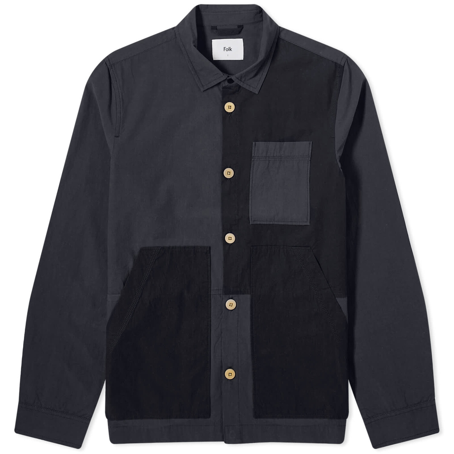 

Куртка Folk Assembly Work, цвет Black Washed