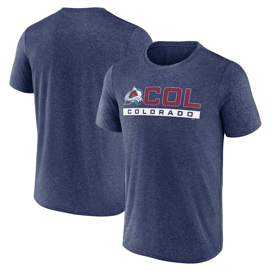 

Футболка с коротким рукавом Fanatics Branded Colorado Avalanche, нави