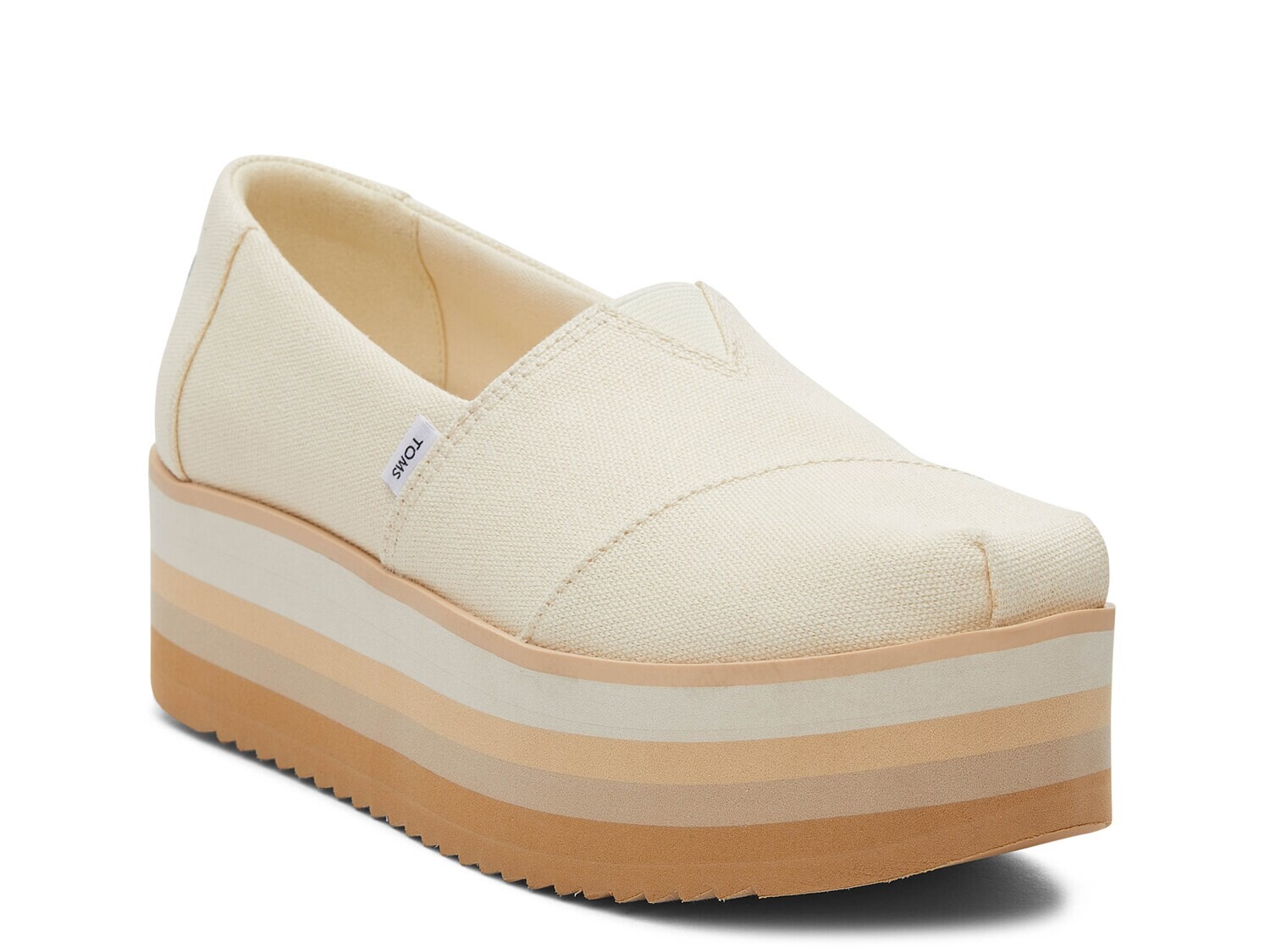 

Слипоны Toms Alp на платформе, бежевый