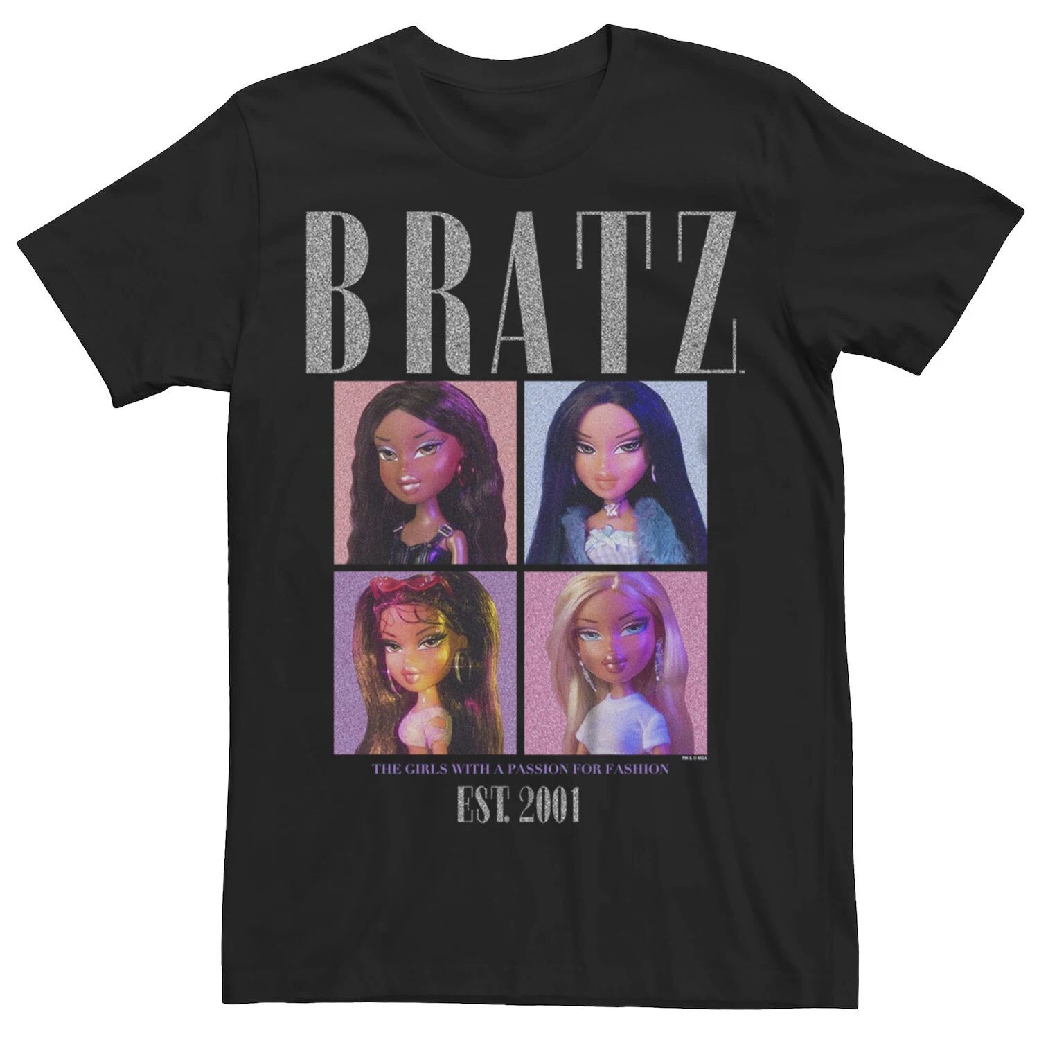 

Бокс для девочек Bratz для юниоров (оценка). Футболка 2001 года с рисунком бойфренда Licensed Character