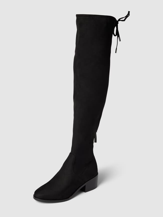 

Сапоги выше колена со шнуровкой модель SALVAGE Steve Madden, черный