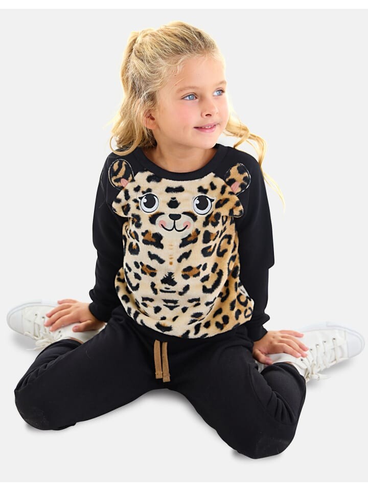 

Спортивная куртка Denokids Trainingsanzug Plush Leopard, цвет multicolor