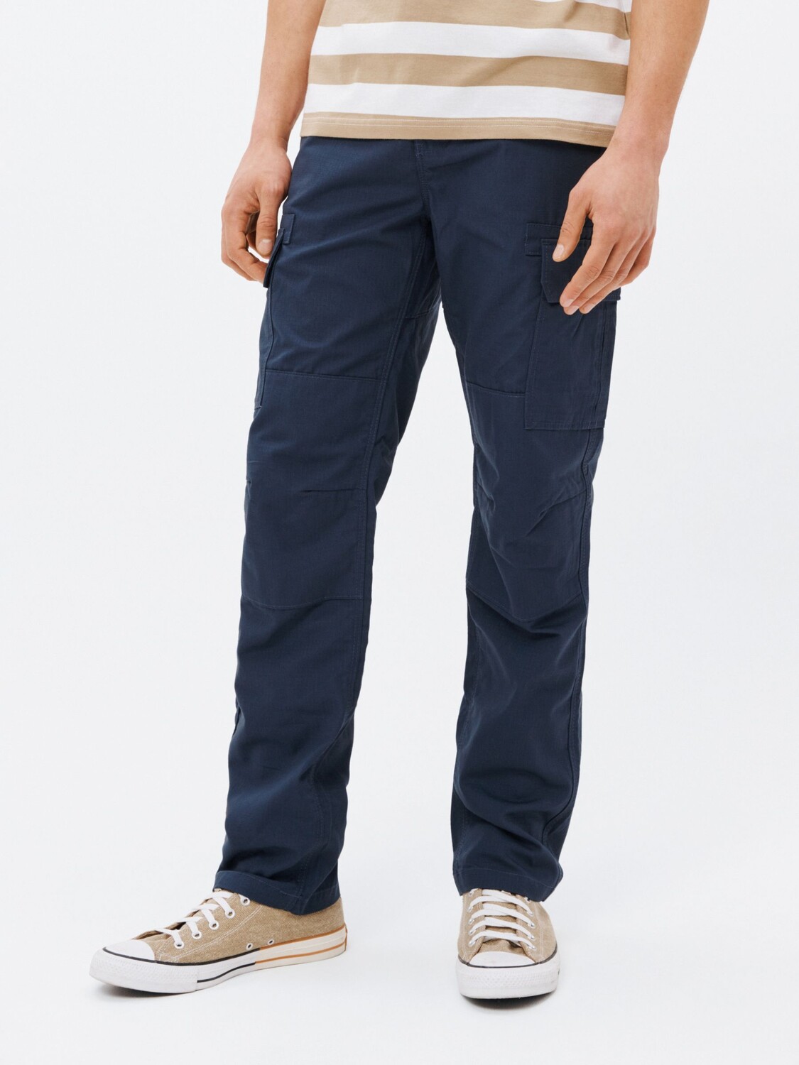 

Рабочие брюки чинос приталенного кроя Dickies 873, темно-синие, Синий