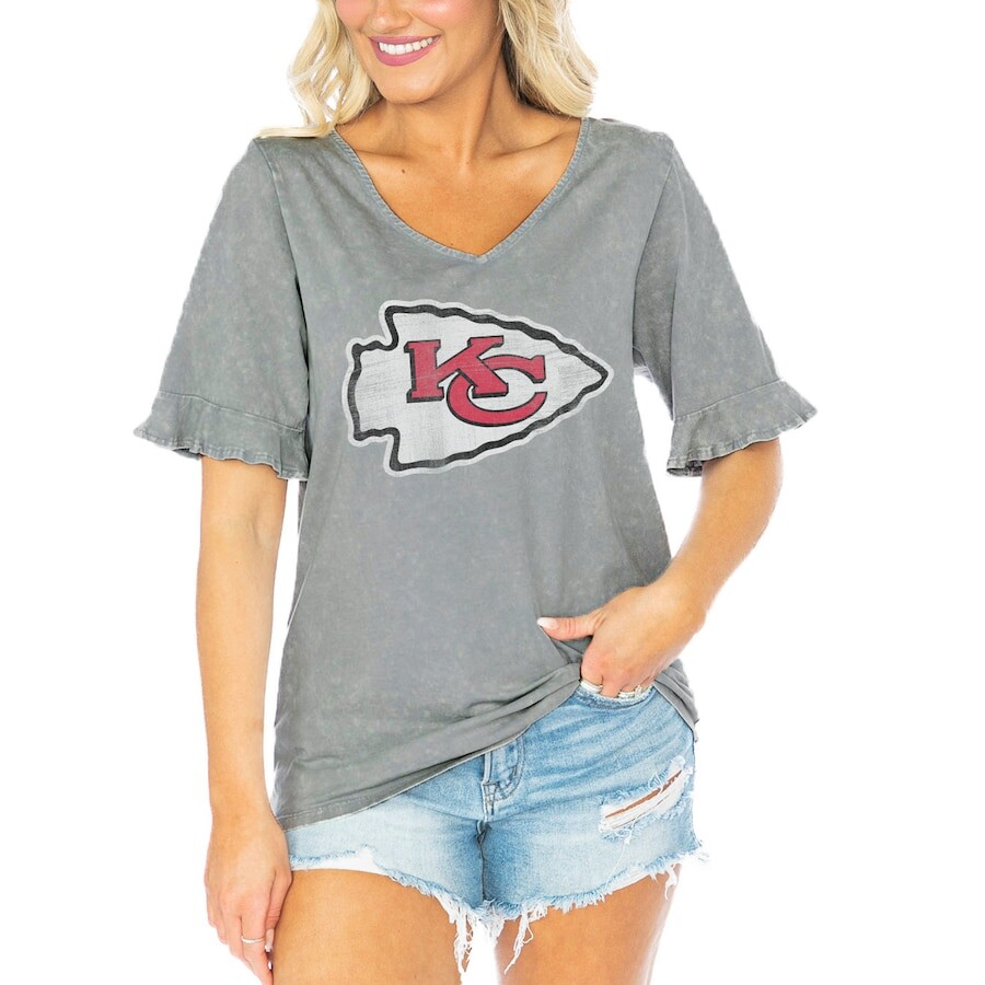 

Футболка с коротким рукавом Gameday Couture Kansas City Chiefs, серый