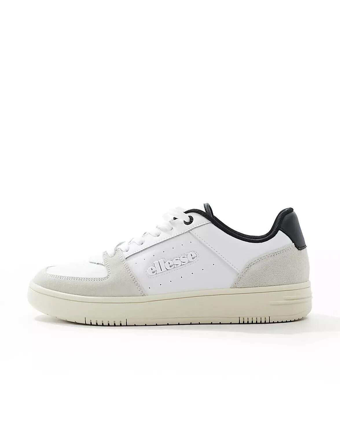 

Белые и черные кроссовки Ellesse Panaro с чашечкой, Черный