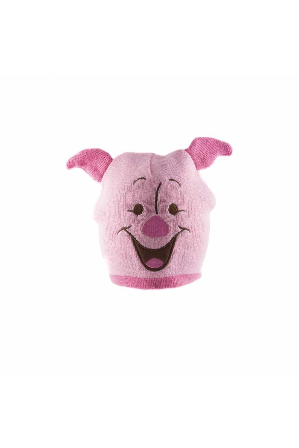 Шапка-бини с изображением поросенка Winnie The Pooh, розовый действующие лица