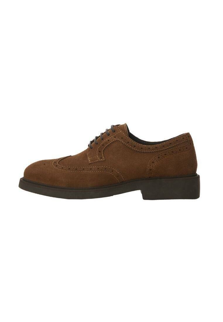 

Элегантные туфли на шнуровке Light Mango, цвет marron moyen
