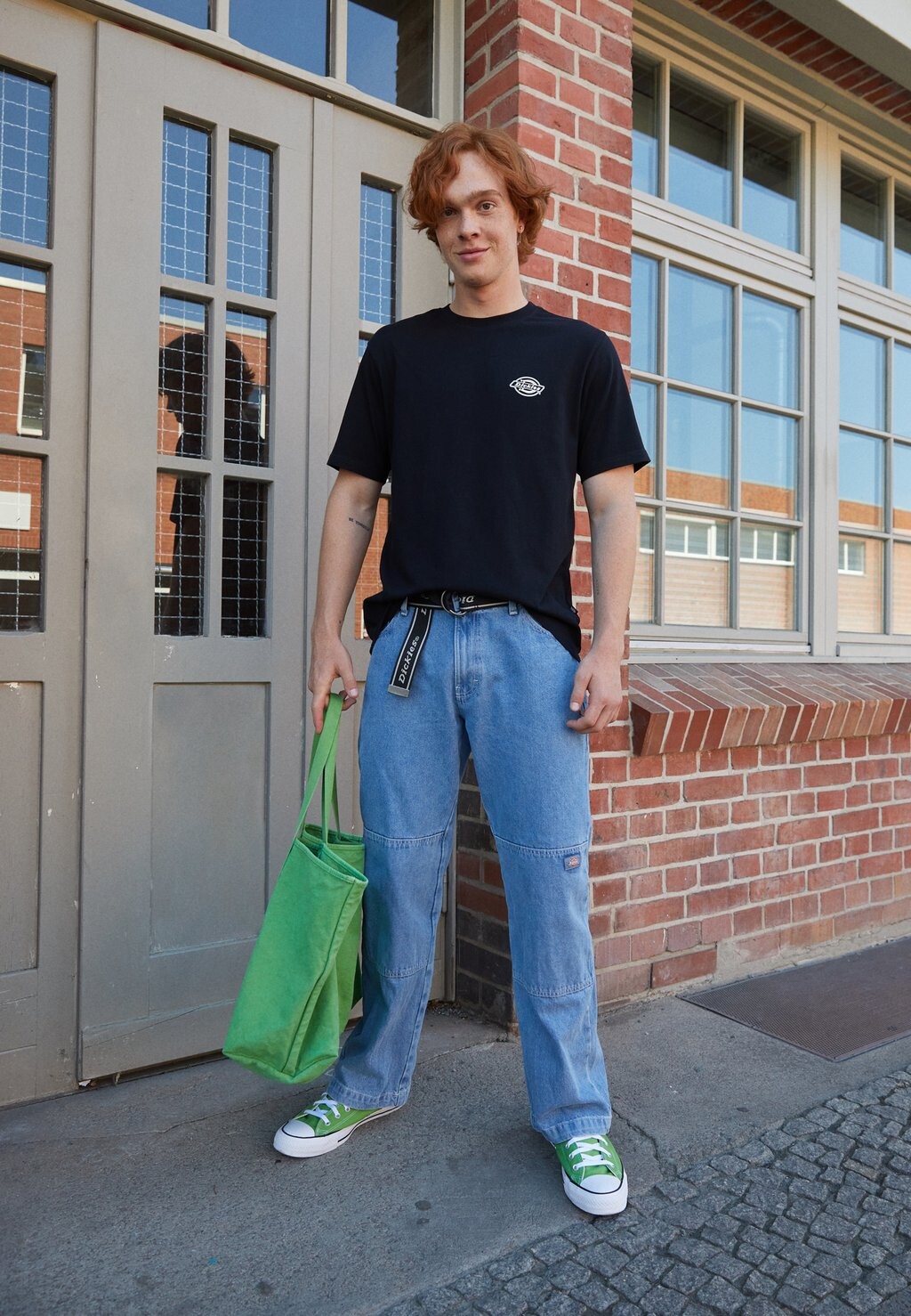 

Футболка с принтом Dickies, черный