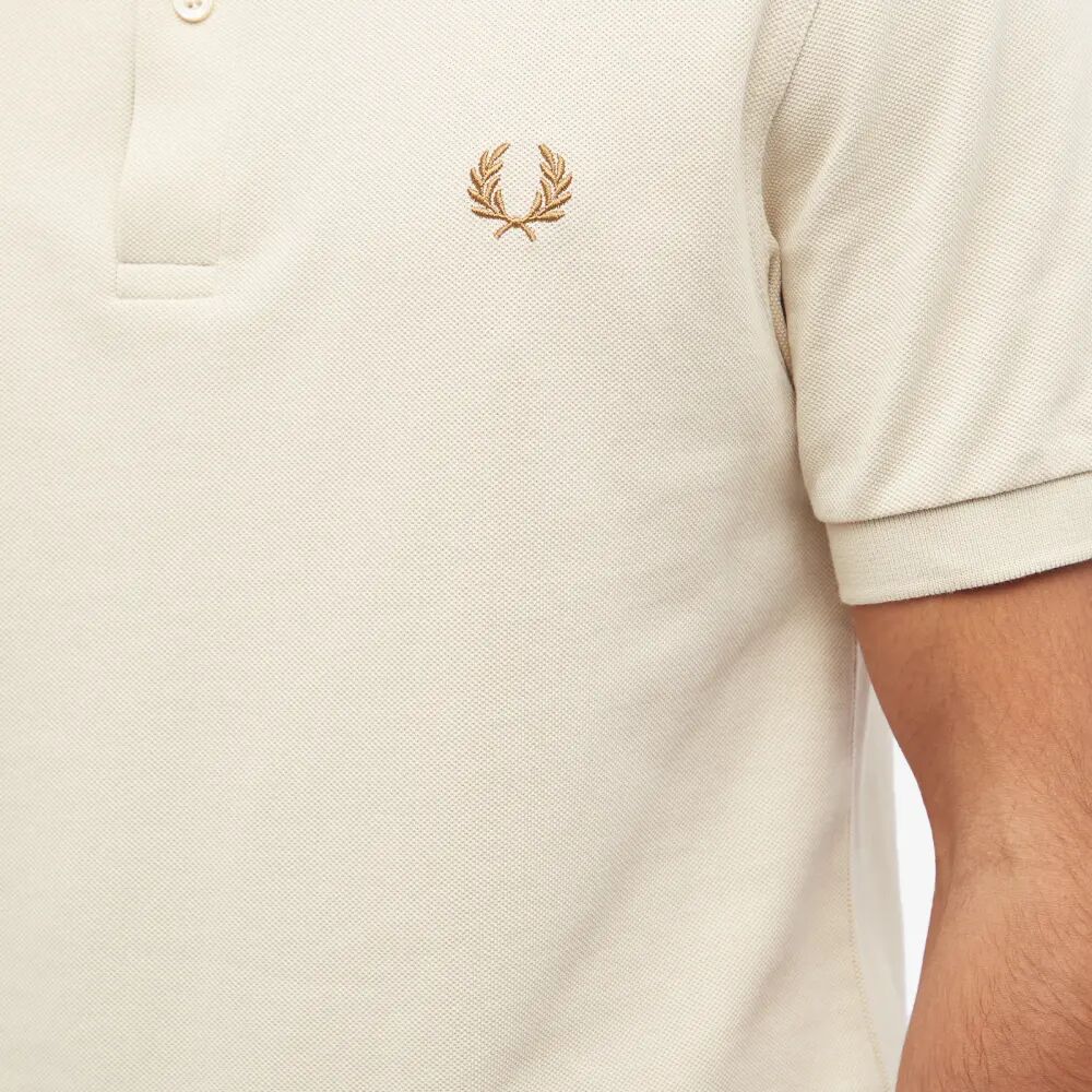 Fred Perry Однотонная рубашка-поло кроссовки fred perry porcelain blanco