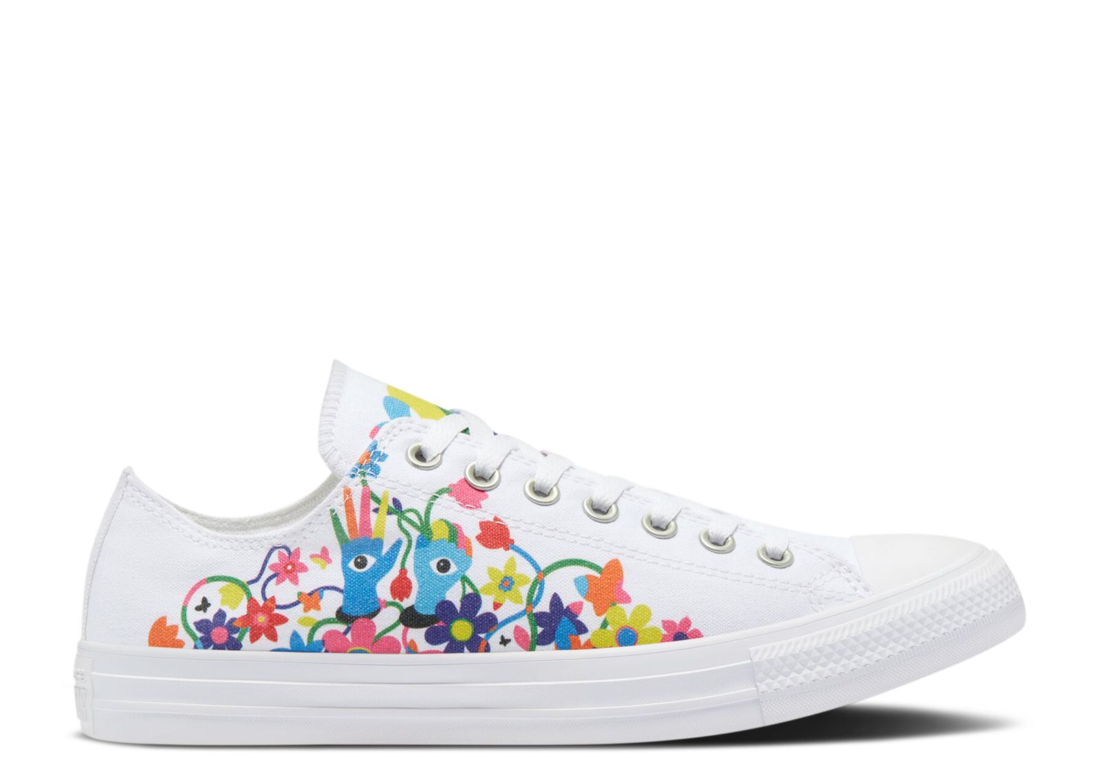 Кроссовки Converse Chuck Taylor All Star Low 'Pride', белый converse chuck taylor all star cx marbeled low