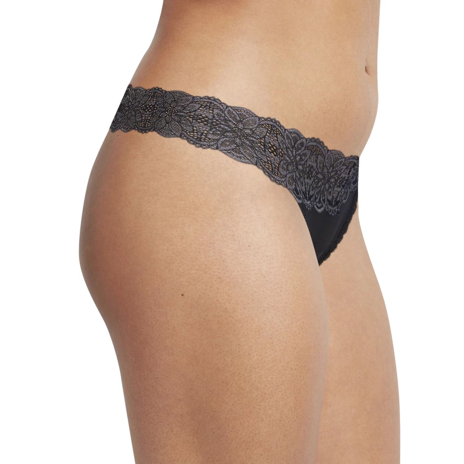

Женские кружевные трусики-стринги Maidenform DMESLT Maidenform, черный