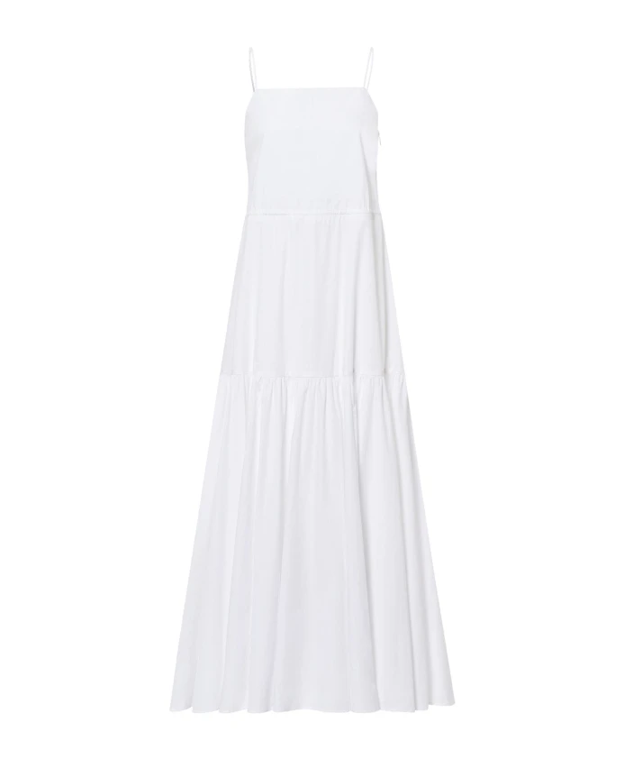 

Объемное платье макси Ivy Oak, белый