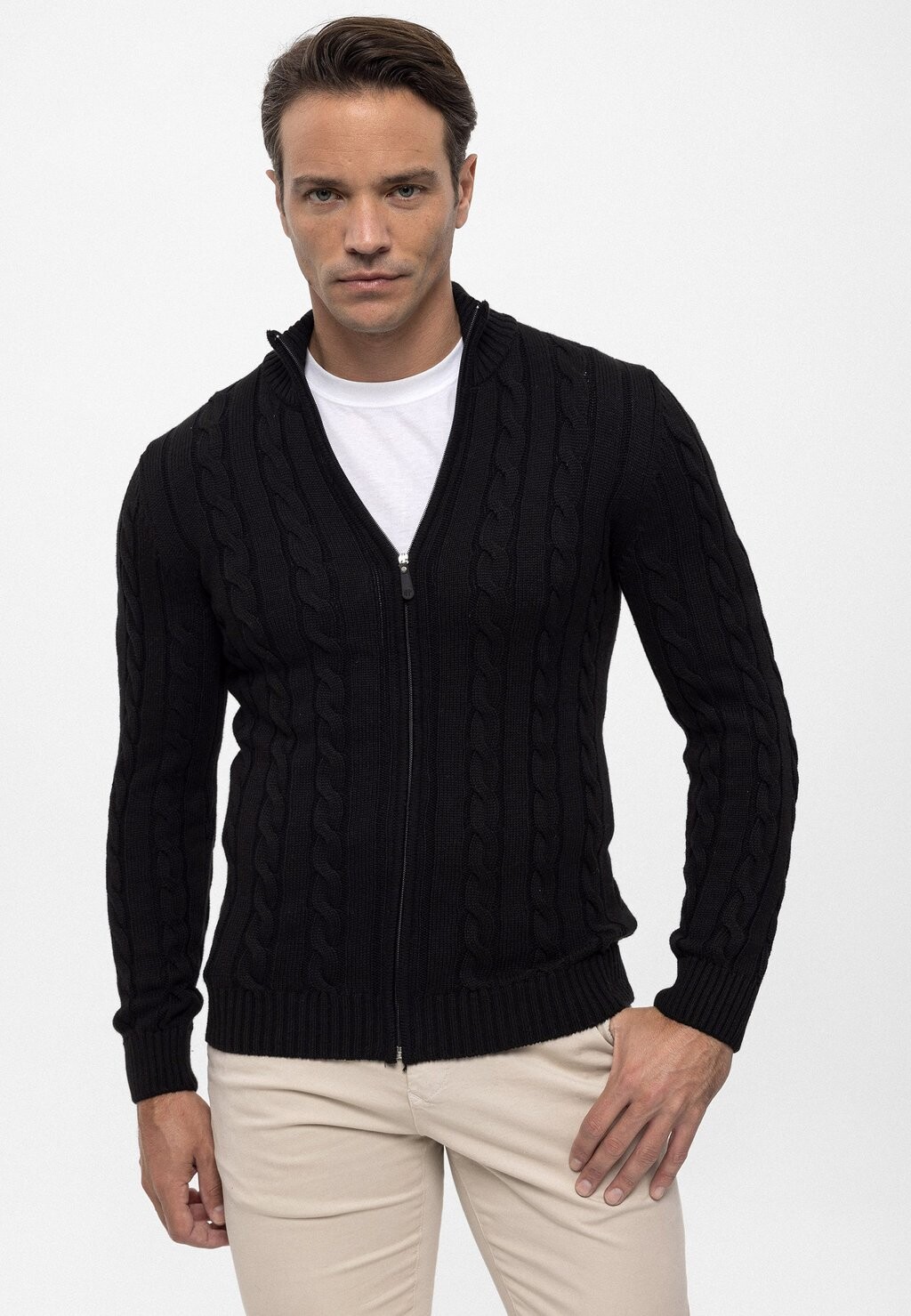 

Кардиган Full Zipper Felix Hardy, черный