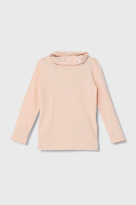 

Детские джинсы с длинным рукавом Calvin Klein Jeans, розовый
